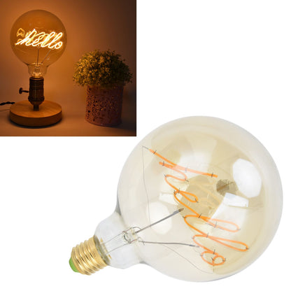 Round Light Bulbs Nontoxic No Flicker Energy Saving Environmental Friendly LED Dimmable Bulb Light 220VHELLO