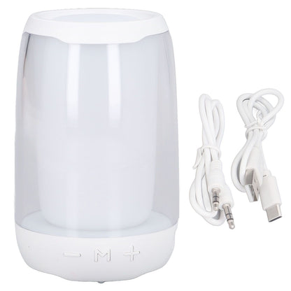 Wireless Speaker 10 Meters Transmission High Definition Stereo Sound Support FM Radio Mini LED Portable Speaker for Gift