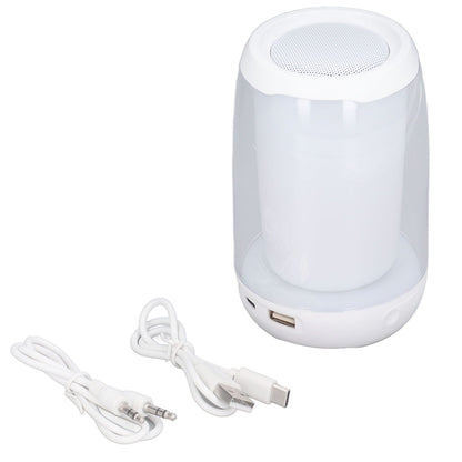 Wireless Speaker 10 Meters Transmission High Definition Stereo Sound Support FM Radio Mini LED Portable Speaker for Gift