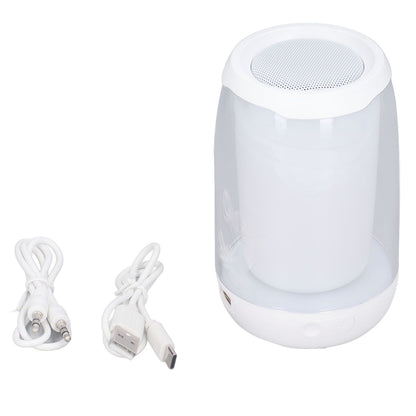 Wireless Speaker 10 Meters Transmission High Definition Stereo Sound Support FM Radio Mini LED Portable Speaker for Gift