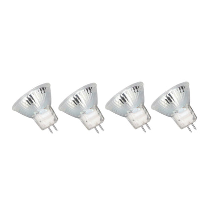 4PCS MR11 12LED Light Bulb 2W 300LM Spot Light Bulb Double Pin Base Landscape Light BulbWarm White 3000K