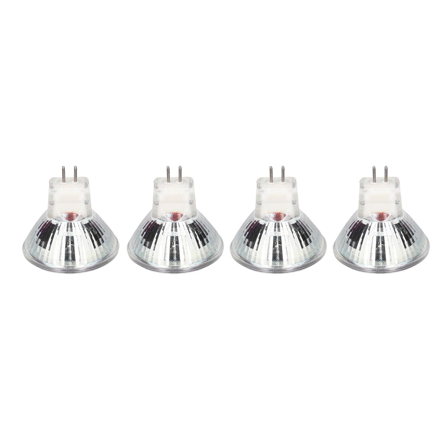 4PCS MR11 12LED Light Bulb 2W 300LM Spot Light Bulb Double Pin Base Landscape Light BulbCold White 6000K