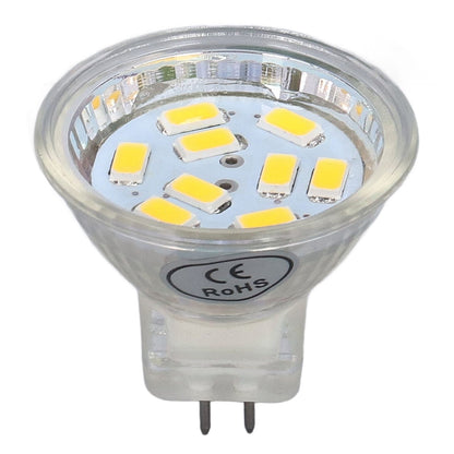 4Pcs MR11 LED Bulb 3W 300lm Bulb with 9 Beads Double Pin Base for Spotlight Landscape LampWarm White Light
