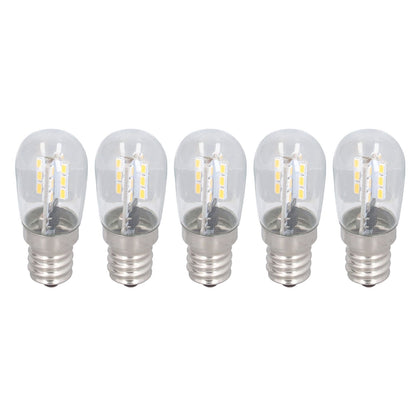 10PCS LED E12 Light Bulb Glass Small Ceiling Lamp Bulb 500LM Wall Lamp Bulb for Bedroom Office 220V