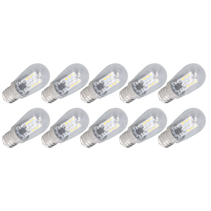 10PCS LED E12 Light Bulb Glass Small Ceiling Lamp Bulb 500LM Wall Lamp Bulb for Bedroom Office 220V