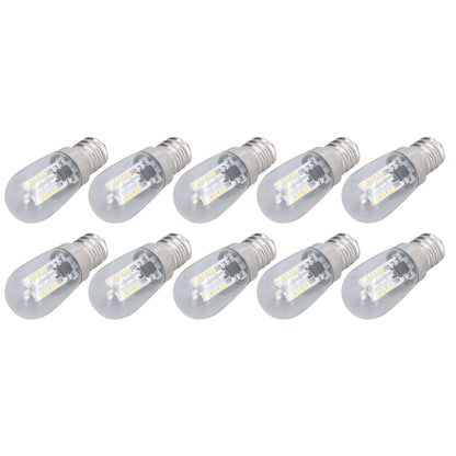 10PCS LED E12 Light Bulb Glass Small Ceiling Lamp Bulb 500LM Wall Lamp Bulb for Bedroom Office 220V