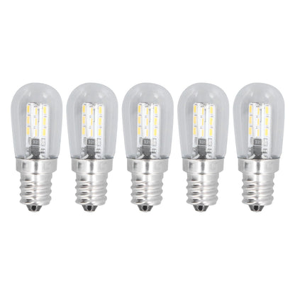 10PCS LED E12 Light Bulb Glass Small Ceiling Lamp Bulb 500LM Wall Lamp Bulb for Bedroom Office 220V