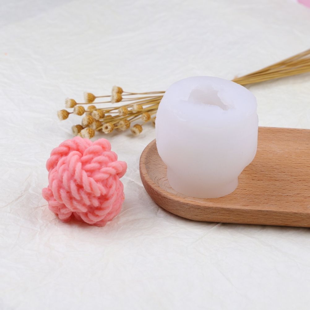 3D Silicone Candle Mould for DIY Candles Wax Soap Chocolate Crafts Ornaments Scented Candle