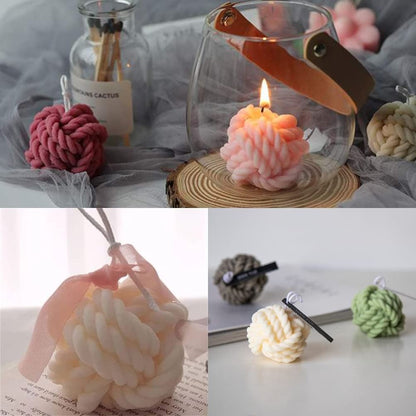 3D Silicone Candle Mould for DIY Candles Wax Soap Chocolate Crafts Ornaments Scented Candle