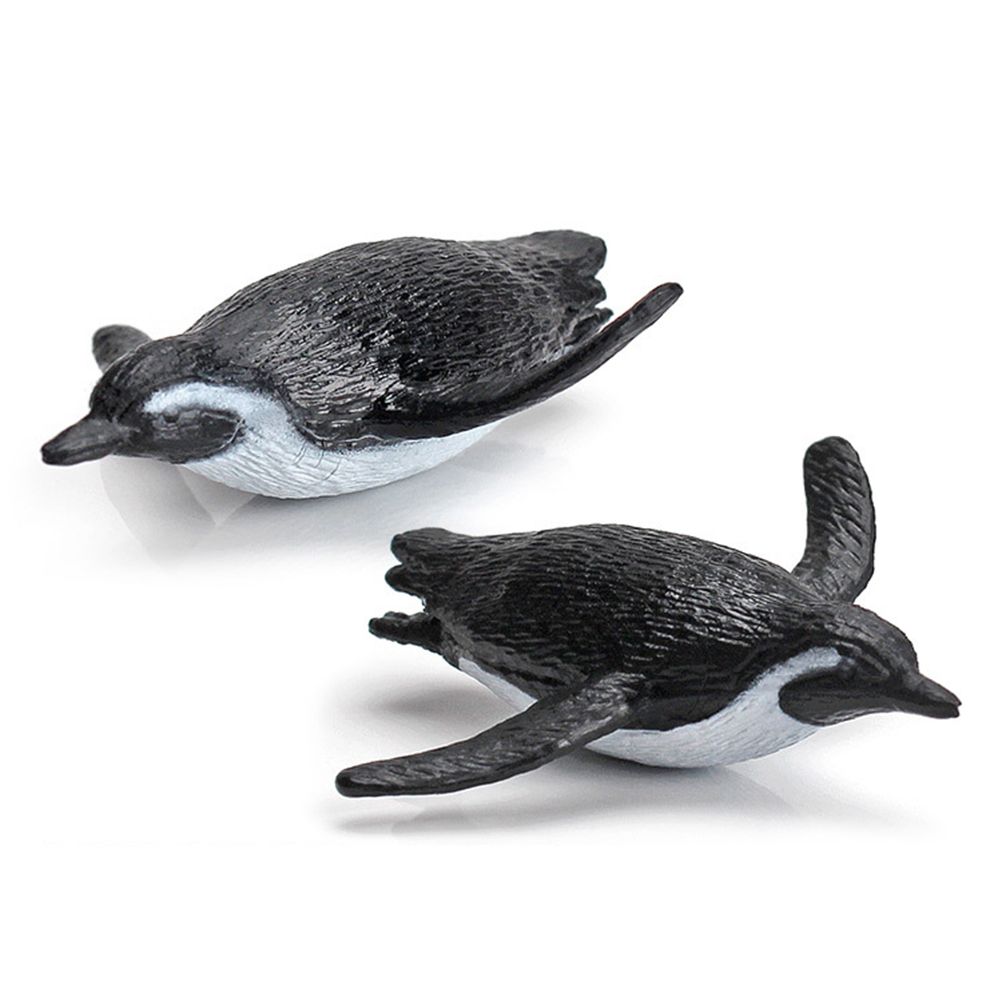 11PCS PVC Penguin Figurines Cute Simulation Ocean Animal Penguin Figure Model Toys Children s Cognitive Animal Ornaments