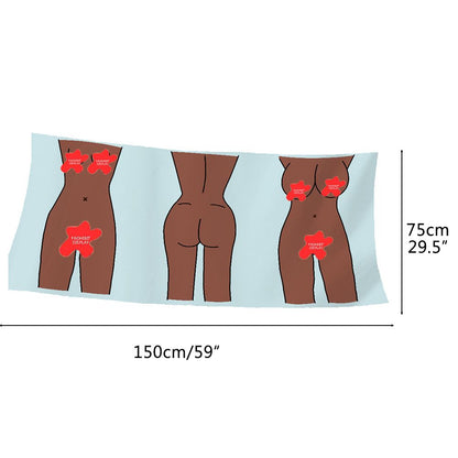 Beach Towel Absorbent Soft Microfiber Beach Towel Quick Dry Sexy Bath Towel for Bathroom Pool Camp Travel