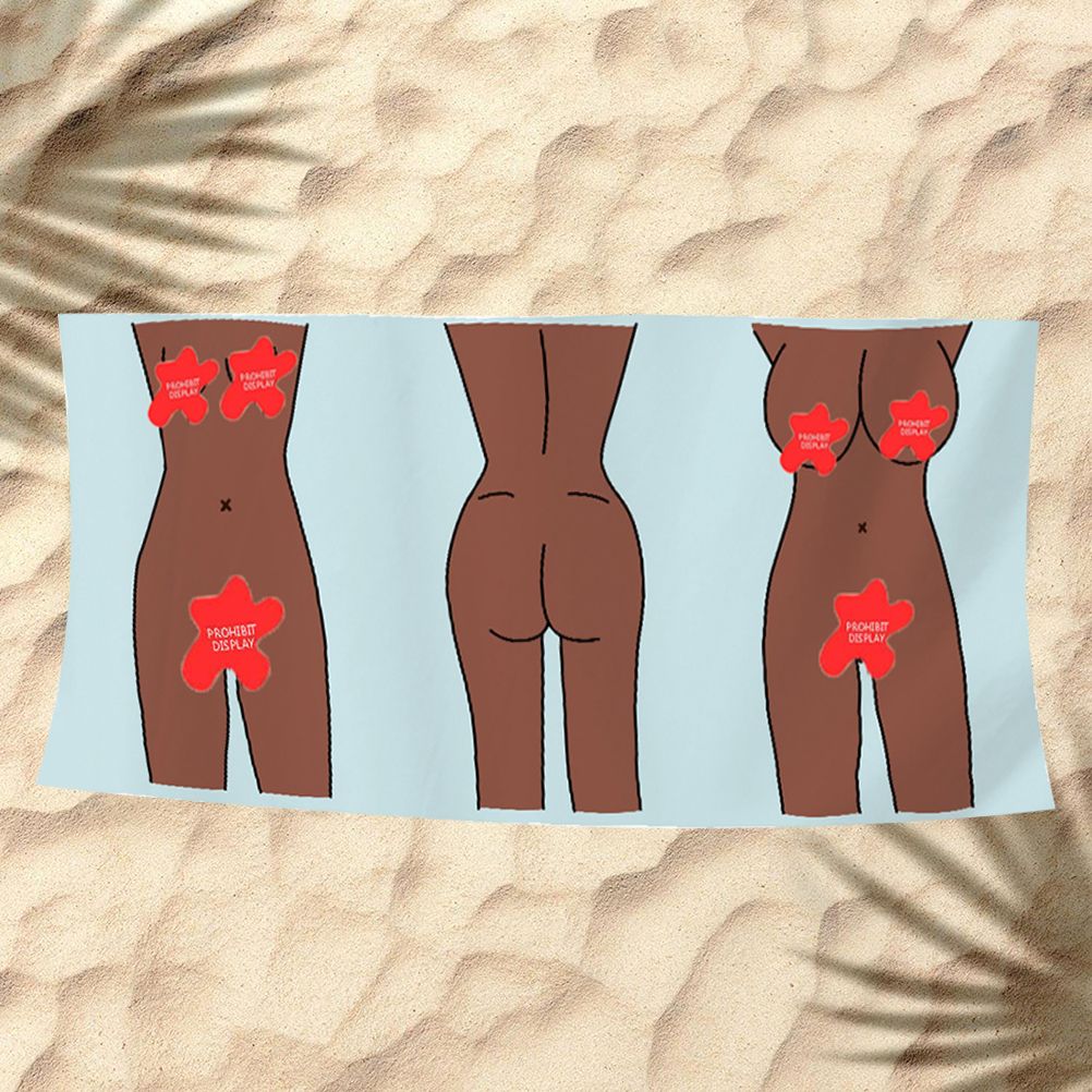 Beach Towel Absorbent Soft Microfiber Beach Towel Quick Dry Sexy Bath Towel for Bathroom Pool Camp Travel