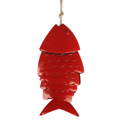 Colorful Koi Fish Wind Chimes Metal Crafts Outdoor Eaves Hanging Decorations Fish Wind Chime