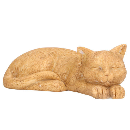Imitation Stone Pet Memorial Tombstone Cat Dog Commemorative Resin Crafts Gravestone for Lawn Garden Outdoor YardCat Type C Sand Color