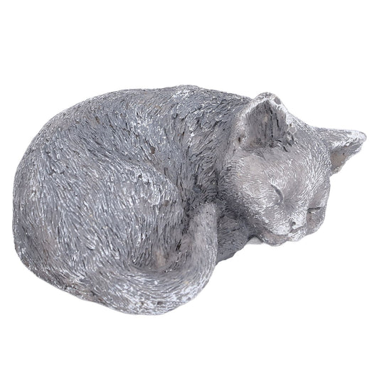 Pet Memorial Tombstone Weatherproof Resin Pet Memorial Garden Stone for Garden Outdoor YardOrnament Cat A Rock Color