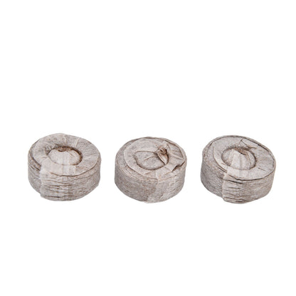 50Pcs Compressed Peat Block Cultivation and Nursery Nutrient Block Soil for Plant Flower VegetablesΦ35 X 10 mm