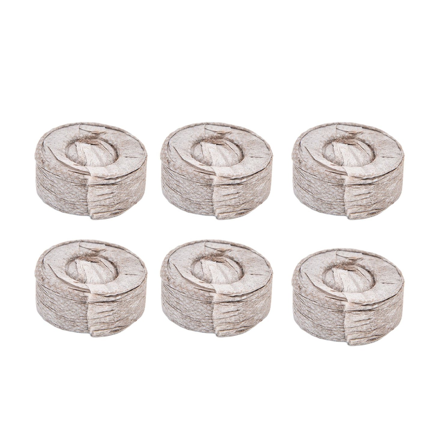 50Pcs Compressed Peat Block Cultivation and Nursery Nutrient Block Soil for Plant Flower VegetablesΦ35 X 10 mm