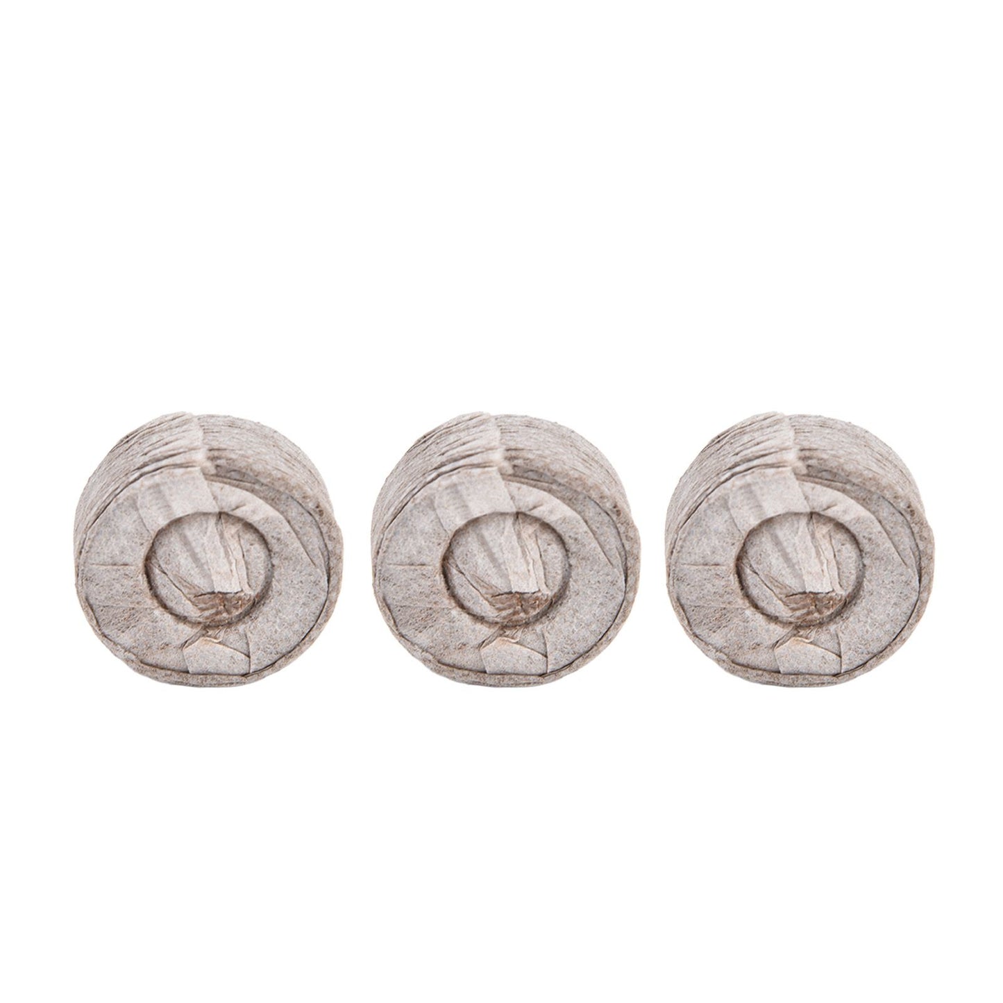 50Pcs Compressed Peat Block Cultivation and Nursery Nutrient Block Soil for Plant Flower VegetablesΦ35 X 10 mm