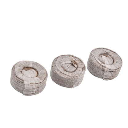 50Pcs Compressed Peat Block Cultivation and Nursery Nutrient Block Soil for Plant Flower VegetablesΦ35 X 10 mm