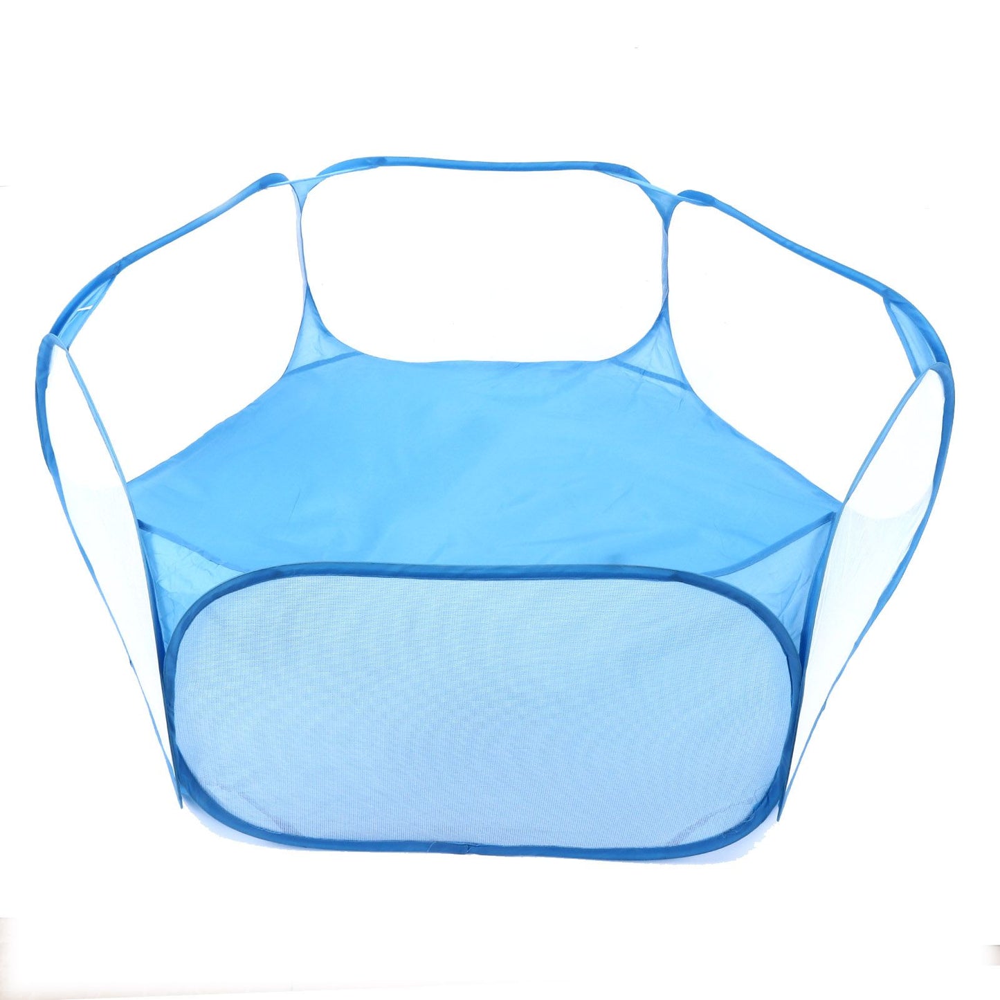 Pet Cage Tent Transparent Breathable Portable Small Animal Playpen for Hamsters Guinea Pigs