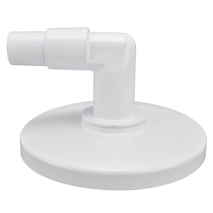 Skimmer Vacuum Plate with 90 ° Elbow Plastic Pool Vacuum Plate Replacement for Hayward
