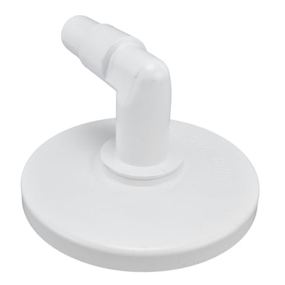 Skimmer Vacuum Plate with 90 ° Elbow Plastic Pool Vacuum Plate Replacement for Hayward