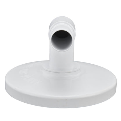Skimmer Vacuum Plate with 90 ° Elbow Plastic Pool Vacuum Plate Replacement for Hayward