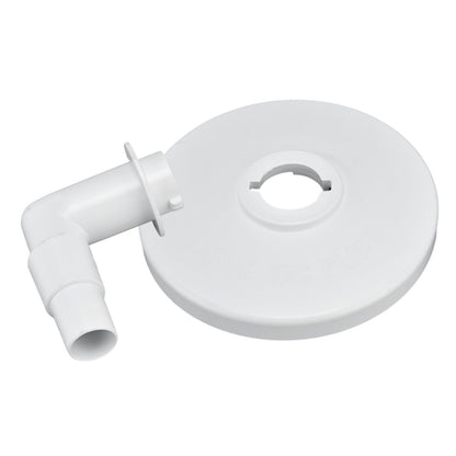 Skimmer Vacuum Plate with 90 ° Elbow Plastic Pool Vacuum Plate Replacement for Hayward