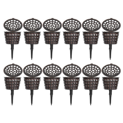 50Pcs Fertilizer Basket Plastic Sturdy Durable Planting Fertilization Box for Potted Plants Home Balconies Garden