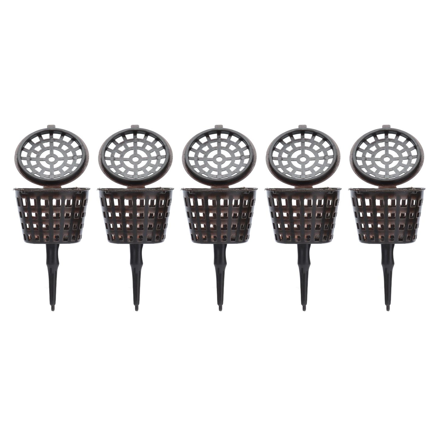 50Pcs Fertilizer Basket Plastic Sturdy Durable Planting Fertilization Box for Potted Plants Home Balconies Garden