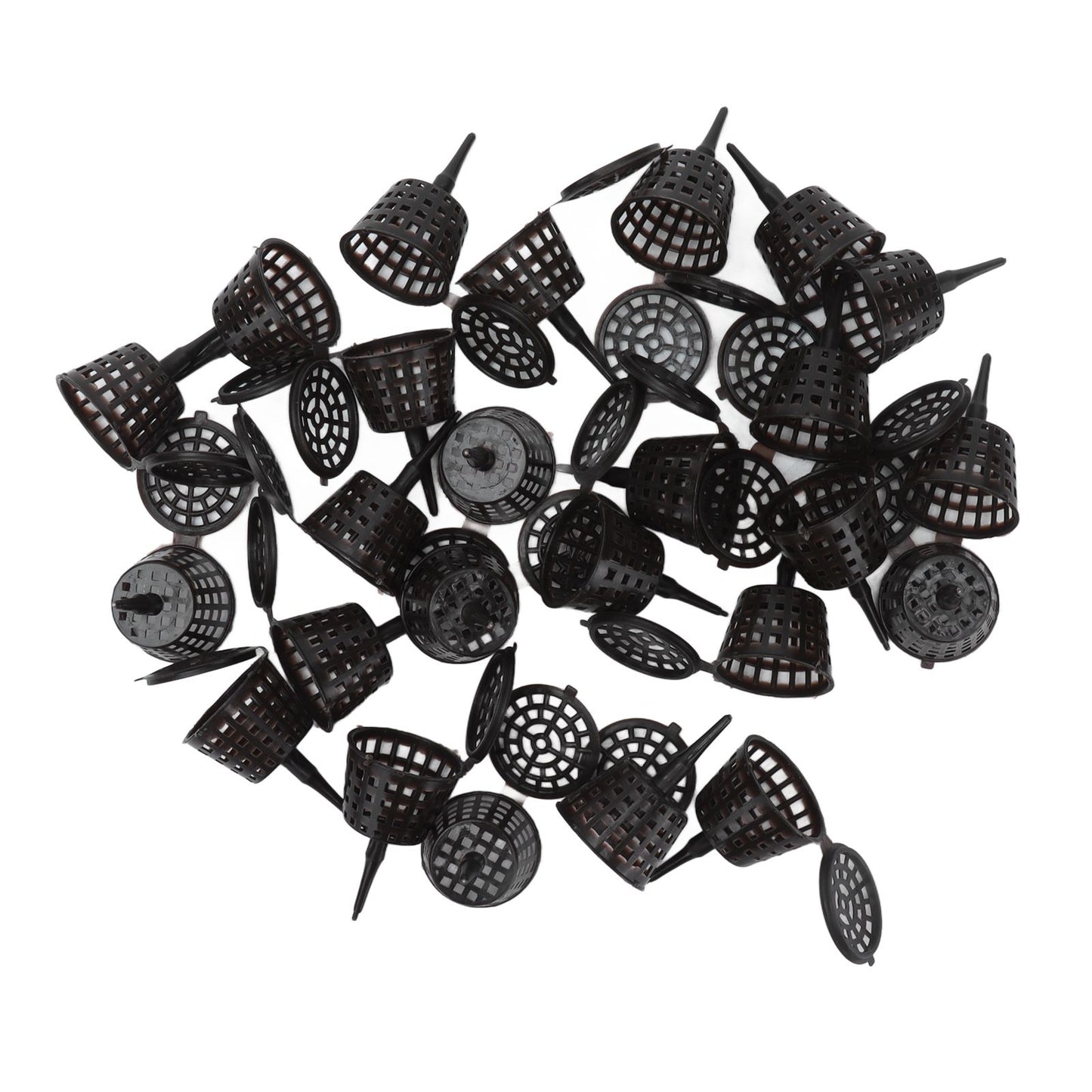 50Pcs Fertilizer Basket Plastic Sturdy Durable Planting Fertilization Box for Potted Plants Home Balconies Garden