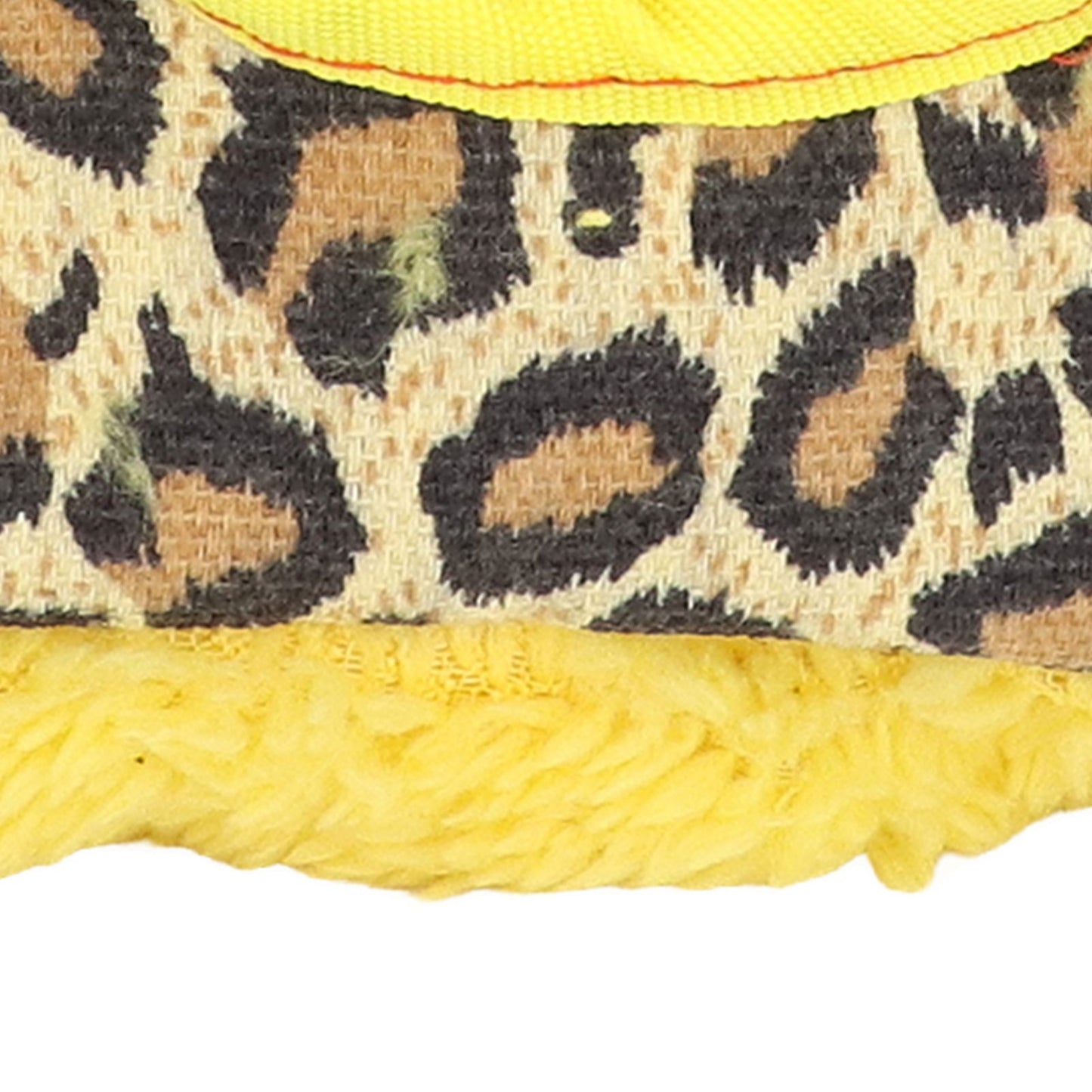 Warm Birdhouse Round Shape Soft Plush Save Space Easy Clean Safety Parrots HouseLeopard Print