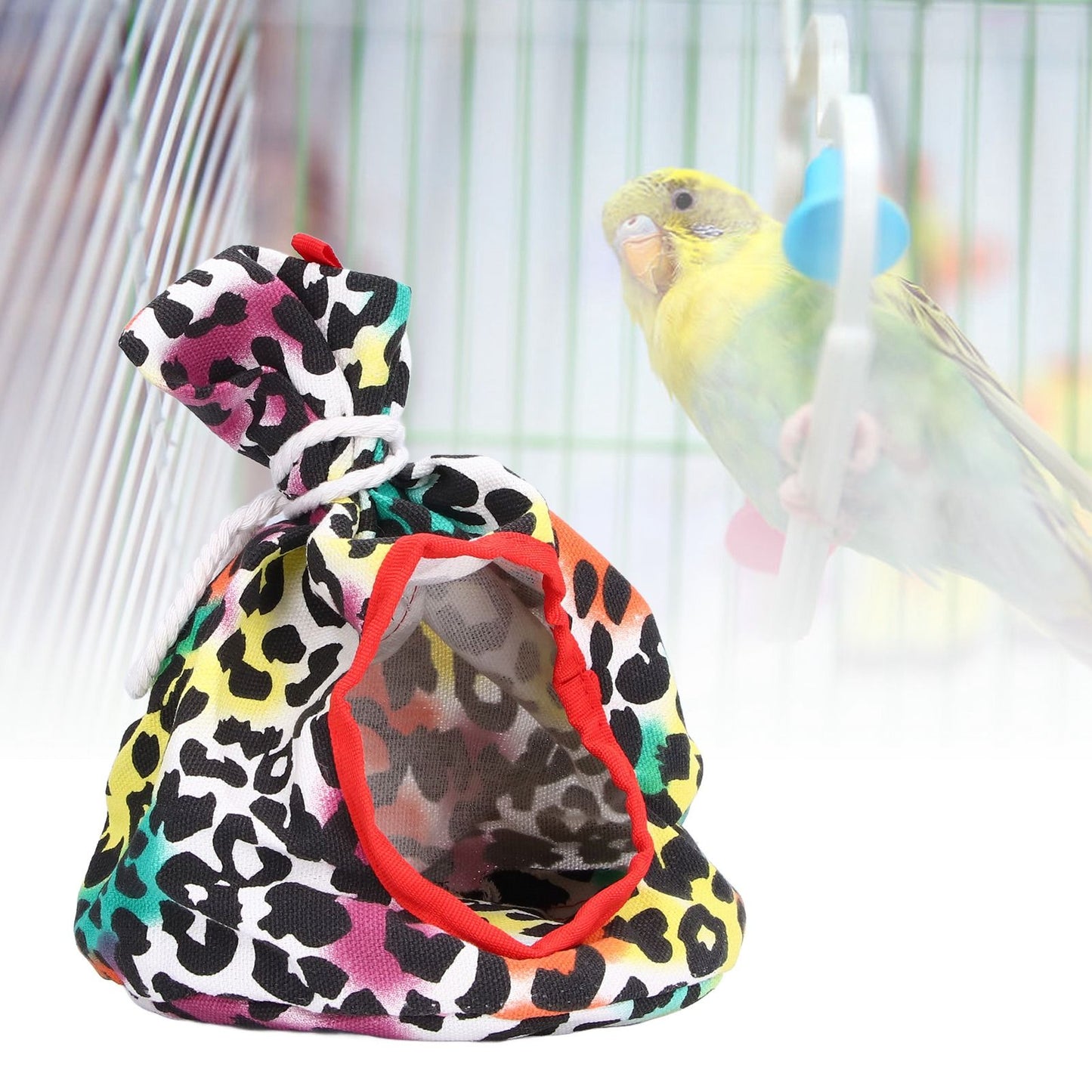 Bird Nest Warm Safe Foldable Portable Durable Space Saving Easy Storage Parakeet Nest2