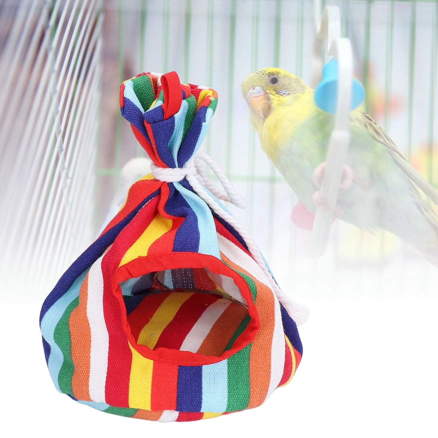 Bird Nest Warm Safe Foldable Portable Durable Space Saving Easy Storage Parakeet Nest3