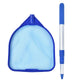 Pool Skimmer Net Quick Cleaning Three Section Telescopic Rod Pool Cleaning Tools for Hot Tubs Spas Fountains