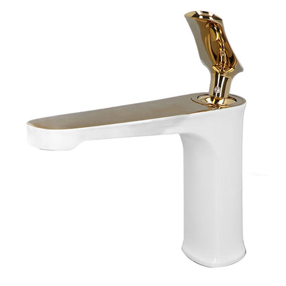 G1/2 Water Faucet Brass Sink Bath Single Handle Mixer Tap Bathroom Lavatory Wash Basin Faucet