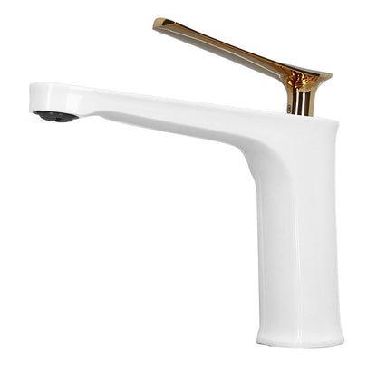 G1/2 Water Faucet Brass Sink Bath Single Handle Mixer Tap Bathroom Lavatory Wash Basin Faucet