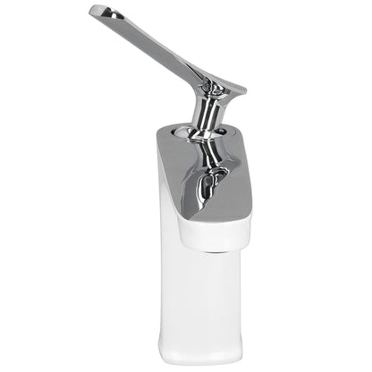 G1/2 Single Handle Basin Mixer Tap with Metal Handle Durable Solid Brass Bathroom Faucet