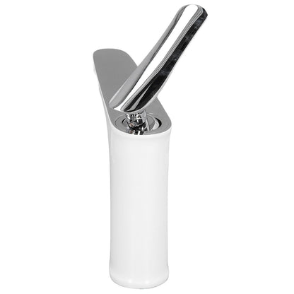 G1/2 Single Handle Basin Mixer Tap with Metal Handle Durable Solid Brass Bathroom Faucet