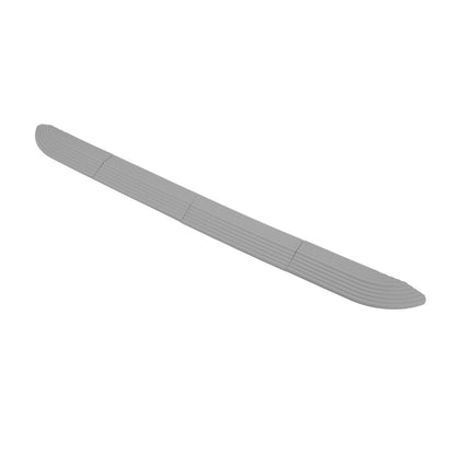 4PCS Universal Sweeper Door Sill Stair Wheelchair Door Sill Free Assembly Rubber Door Threshold ProtectGrey