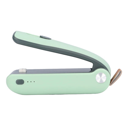 Mini Food Sealer Small Handheld Bottom Magnetic Design USB Charging Quick Sealing Food Sealer Machine
