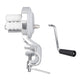Manual Macaroni Maker Aluminium Alloy Silver Portable Hand Cranking Noodles Pressing Machine for Kitchen Restaurant