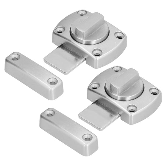 2pcs Door Lock Thickened High Hardness Zinc Alloy Anti Locking Door Buckle for Doors Secruity