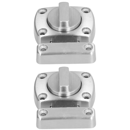 2pcs Door Lock Thickened High Hardness Zinc Alloy Anti Locking Door Buckle for Doors Secruity