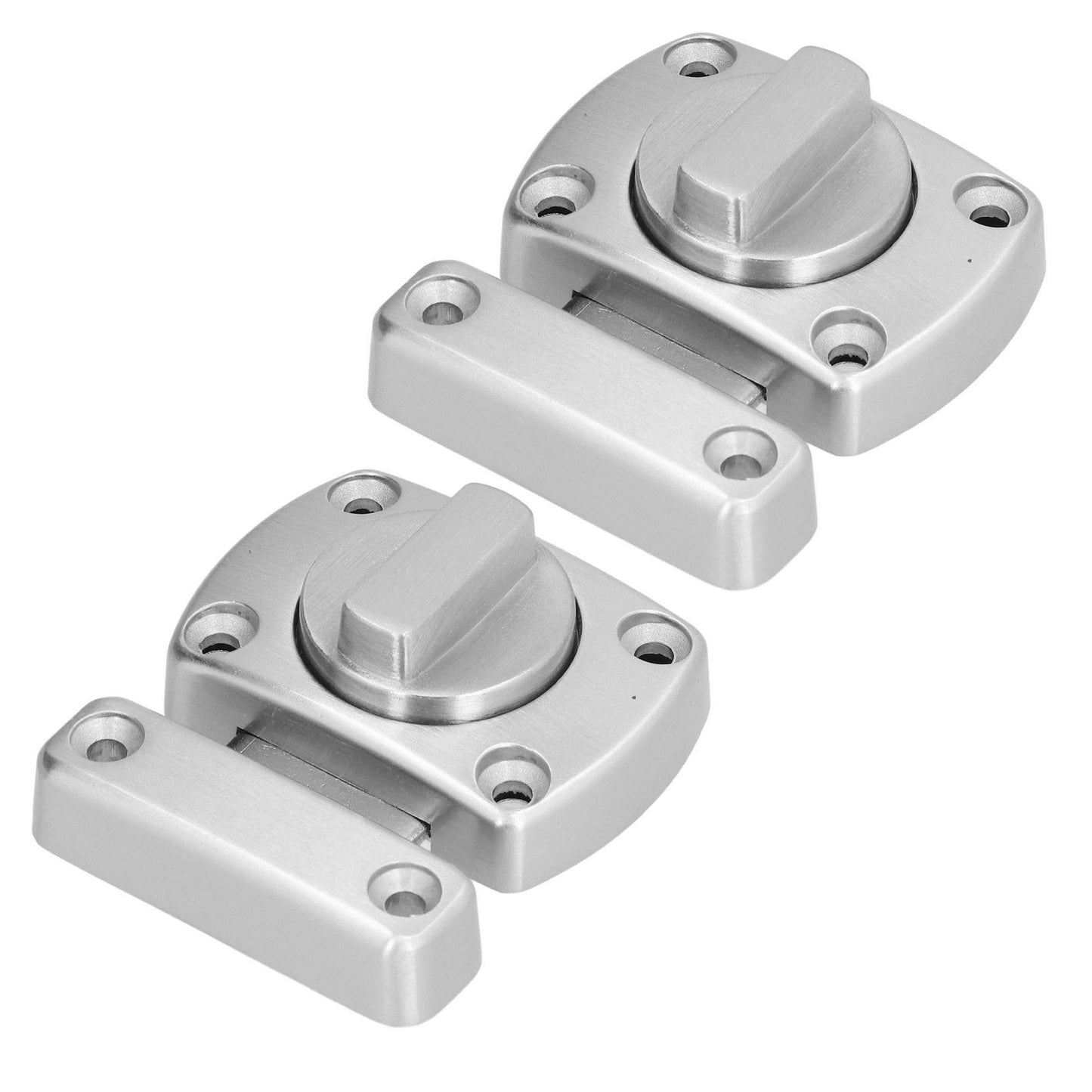 2pcs Door Lock Thickened High Hardness Zinc Alloy Anti Locking Door Buckle for Doors Secruity