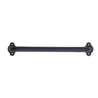 Barn Door Handle Black Carbon Steel Interior Wooden Door Matte Handle for Wooden Gate Shed Cabinet Door