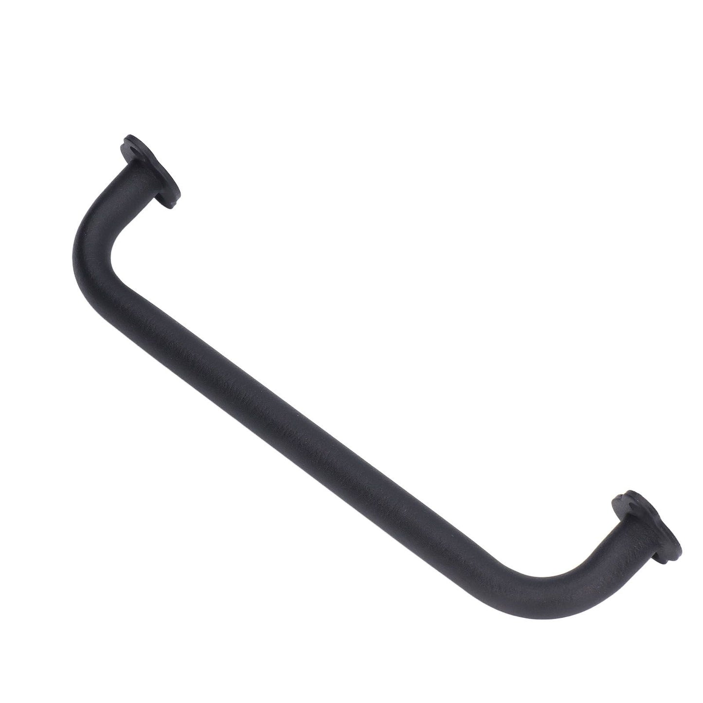 Barn Door Handle Black Carbon Steel Interior Wooden Door Matte Handle for Wooden Gate Shed Cabinet Door
