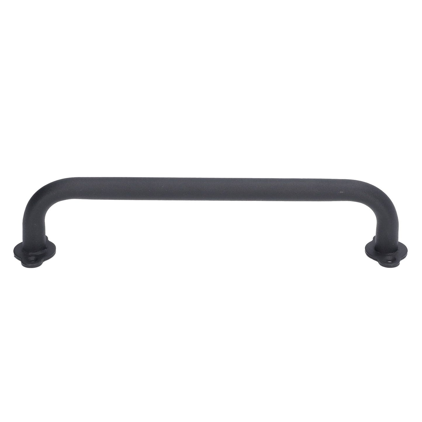 Barn Door Handle Black Carbon Steel Interior Wooden Door Matte Handle for Wooden Gate Shed Cabinet Door