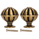 2Set Cabinet Knob Birdcage Hollow Closet Drawer Knob Zinc Alloy Wardrobe Knob for Home Decoration366 Birdcage Bronze