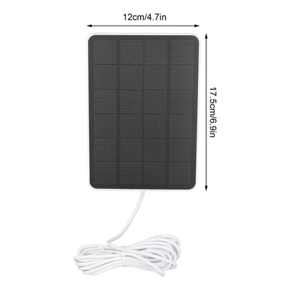 Solar Cell Plate Weatherproof Adjustable Low Power Consumption Solar Panels for Indoor Outdoor